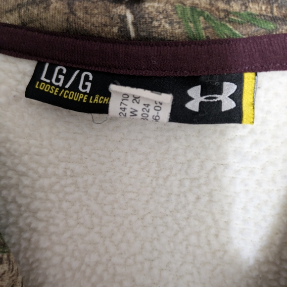 Under Armour Storm Realtree Camo Hoodie Large - Picture 6 of 7